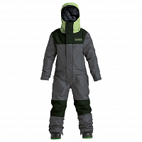 Airblaster Youth Freedom Suit BLACK HOT GREEN