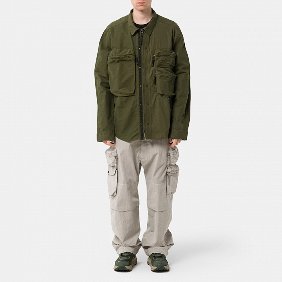 Куртка-рубашка Nemen Tats Zipped Overshirt  SS23 от Nemen в интернет магазине www.traektoria.ru - 4 фото