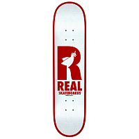 Real Skateboards Renewal Doves White