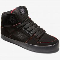 DC Pure High-top WC BLACK/RED/WHITE