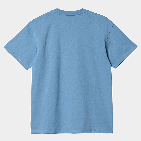  Carhartt WIP S/S American Script T-shirt  SS от Carhartt WIP в интернет магазине www.traektoria.ru - 2 фото