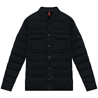 Alpha Industries Quilted Shirt Utility Jacket BLACK