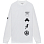 Carhartt WIP L/S TAB T-shirt White / Black