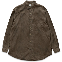 orSlow Loose FIT Linen Shirt DUSTY OLIVE