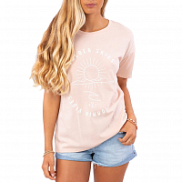 Rip Curl Golden Skies Oversized Tee PALE DOGWOOD