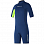 Mystic Star Shorty 3/2mm Back Zip Flatlock Junior NIGHT BLUE