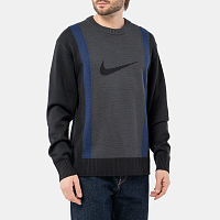 Nike M NK SB Sweater BLACK/DK SMOKE GREY/MIDNIGHT NAVY/BLACK