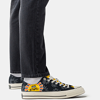 Converse Chuck 70 OX BLACK/AMARILLO/BOLD MANDARIN