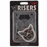 Pig Piles Soft Risers/shock CLEAR