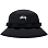 Stussy Nyco Ripstop Boonie HAT BLACK