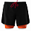 District Vision Aaron Trail Shorts Black/Infrared