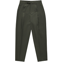 HYKE P/R Stretch Tapered Pants Olive Drab