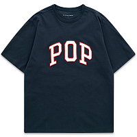 Pop Trading Company Arch T-shirt NAVY