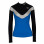 Glidesoul Long Sleeve Rashguard BLACK/BLUE/WHITE