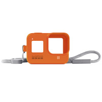 GoPro Hero8 (sleeve +  Lanyard) ORANGE