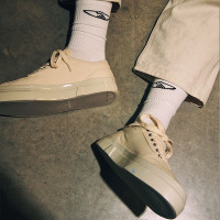 Stepney Workers Club Handshake Socks OFF-WHITE