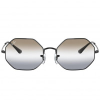 Ray Ban Octagon BLACK/CLEAR GRADIENT BROWN