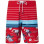 Oakley Retro Bloom 20 Boardshort RED LINE HAWAI/STRIPE