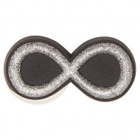CROCS Jibbitz Glitter Infinity Symbol