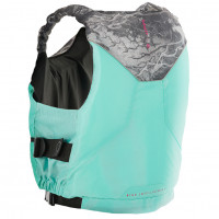 AZTRON N-SV 2.0 Nylon Safety Vest AQUA/GREY