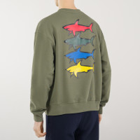 Paul & Shark 90S Oversized Sweatshirt KHAKI