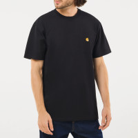 Carhartt WIP S/S Chase T-shirt BLACK / GOLD