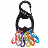 Nite Ize Keyrack + S-biner - Black BLACK