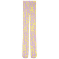 Ashley Williams Tights LILAC&ORANGE TATTOO