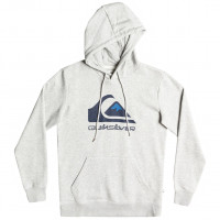 Quiksilver Big Logo Hoodie M ATHLETIC HEATHER