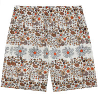 Noma t.d. Summer Shorts FLOWERS - OFF WHITE