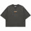 HUF Varsity S/S French Terry TOP GUNMETAL