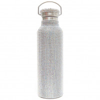 Collina Strada Rhinestone Water Bottle CLEAR