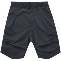 MAHARISHI 8143 U.S. Articulated Long Shorts Cotton Poplin 200 BLACK