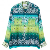 Noma t.d. Draw Your Garden Shirt Emerald/Lime/Forest