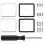 GoPro Lens Replacement KIT (hero 3) ASSORTED