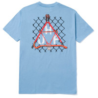 HUF Trespass Triangle S/S TEE LIGHT BLUE
