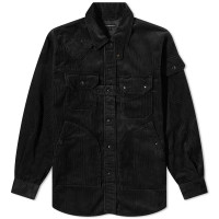 Engineered Garments Explorer Shirt Jacket Cotton Corduroy BLACK