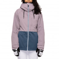 686 W ATHENA INSULATED JACKET DUSTY ORCHID CLRBLK