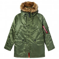 Alpha Industries Slim FIT N-3b SAGE
