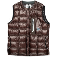 And Wander Diamond Stitch Down Vest D.BROWN