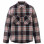 Woolrich Alaskan Melton Overshirt PINK CHECK