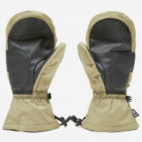 Dimito Block ZIP Pocket Mitten BEIGE