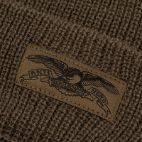 Anti-Hero Beanie Stock Eagle Cuff Olive