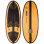Ronix Koal Classic Longboard MATTE BLACK/REDWOOD