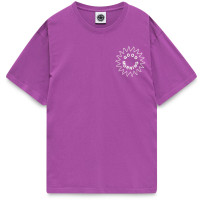 Good Morning Tapes SUN Logo SS TEE AMETHYST