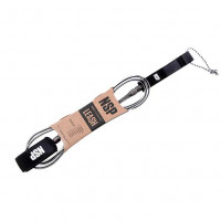 NSP Surf Leash 7MM BLACK