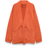 MAHARISHI 8012 Hemp Organic Sweat Kimono Rust