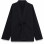 MAHARISHI 4207 Utility Kimono Over Shirt BLACK