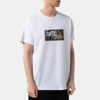 MAHARISHI 1011 Triptych Water Dragon T-shirt White
