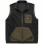 Hurley Midland Burrito ZIP Vest DK STONE GREY